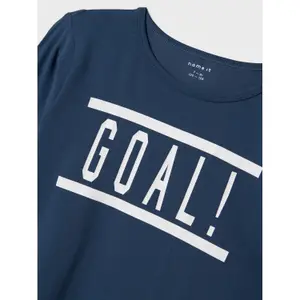 Baby boy pyjamas Name it Denim Football image-2