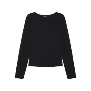 Girl's long-sleeved crop T-shirt Name it Nove image-0
