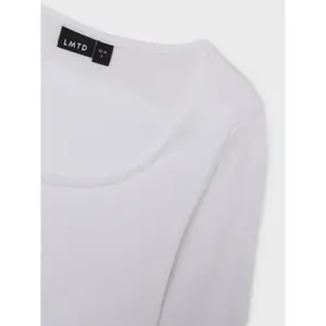 Girl's long-sleeved crop T-shirt Name it Nove image-3