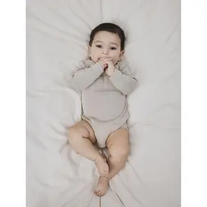 Baby long-sleeved bodysuit Name it Core 2 (x3) image-3