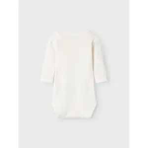 Baby long-sleeved bodysuit Name it Core 2 (x3) image-4
