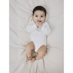 Baby long-sleeved bodysuit Name it Core 2 (x3) image-2