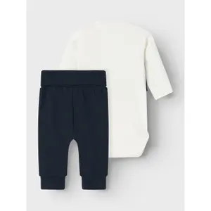 Name It Adam Baby Boy Long-Sleeved Bodysuit And Jogging Set image-2