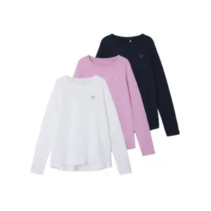 Long sleeve Baby's T-shirt Name it Violine (x3) image-0