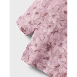 Printed flower baby girl pyjamas Name it image-2
