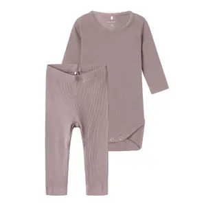 Baby body and legging set Name it Kab (x2) image-0