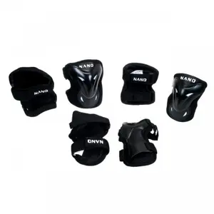 ntp-m-ntp-s-schutzsets-fur-inlineskater-nano-pro-luxe-x3-schwarz-grau