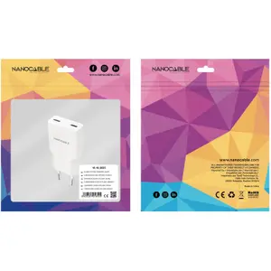 Adattatore da rete 2x USB-C Nanocable image-2