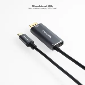 Cableadapter USB-C/DisplayPort Nanocable