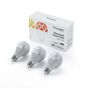 Lot de 3 ampoules LED Nanoleaf Essentials Smart A19 E27