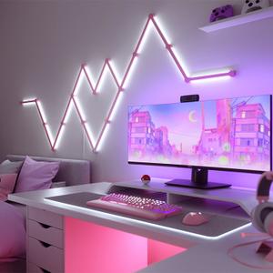 Lot de 9 éclairages Nanoleaf Lines Skin image-2