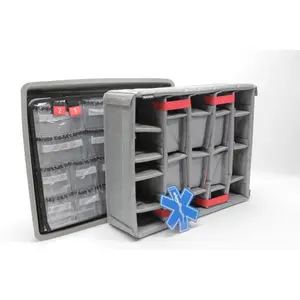 Quilted insert separators with lid organizer Nanuk 945 EMS image-0