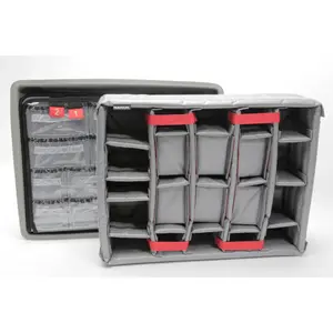 Quilted insert separators with lid organizer Nanuk 945 EMS image-1
