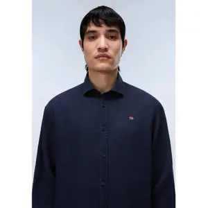 Camisa de manga comprida Napapijri G-Linen image-4