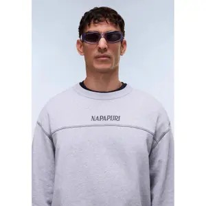 Sweatshirt i fransk terry Napapijri Umbra image-5