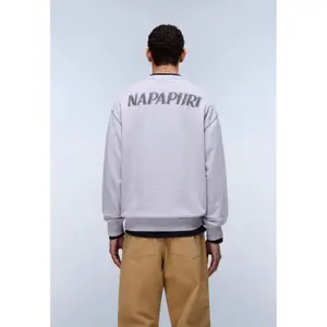 Sweatshirt i fransk terry Napapijri Umbra image-4