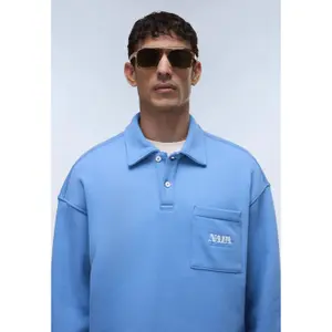 Poloshirt Sweatshirt aus French Terry Napapijri Miraat image-6