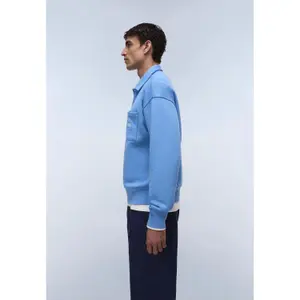 Poloshirt Sweatshirt aus French Terry Napapijri Miraat image-5