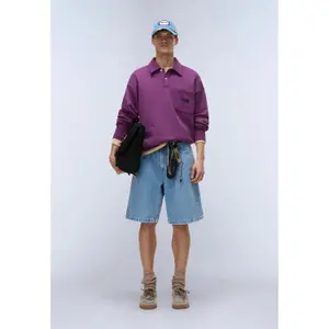 Poloshirt Sweatshirt aus French Terry Napapijri Miraat image-2