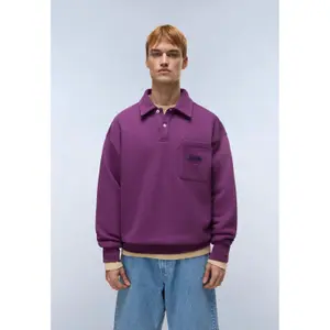 Poloshirt Sweatshirt aus French Terry Napapijri Miraat image-1