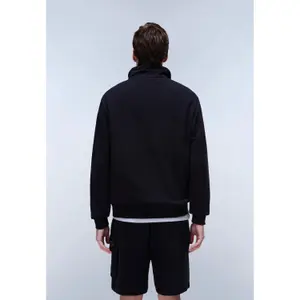 Sweatshirt mit 1/2 Reißverschluss aus French Terry Napapijri Box Logo image-3