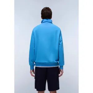 Sweatshirt 1/2 rits in French Terry Napapijri Box Logo image-3