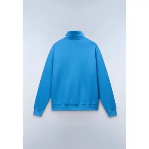 Sweatshirt 1/2 rits in French Terry Napapijri Box Logo image-2