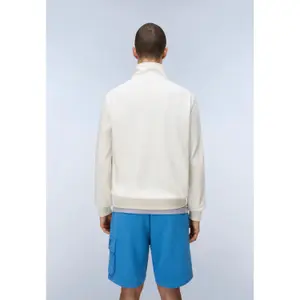 Sweatshirt mit 1/2 Reißverschluss aus French Terry Napapijri Box Logo image-3