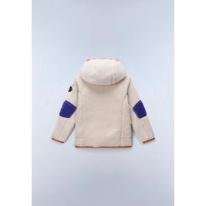 Kids' full zip hooded fleece Napapijri Yupik image-1