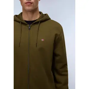 Bluza z kapturem zapinana na zamek błyskawiczny Napapijri Balis French Terry image-5