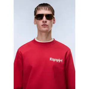 Bluza z francuskiej pętlowej dzianiny Napapijri Sol image-1