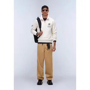 Half-zip sweatshirt in French terry Napapijri Sol image-2