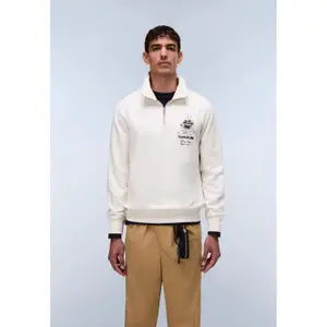 Half-zip sweatshirt in French terry Napapijri Sol image-3