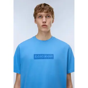 T-shirt Napapijri Box Logo image-4