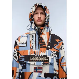 Chaqueta impermeable AOP Napapijri Rainforest image-3