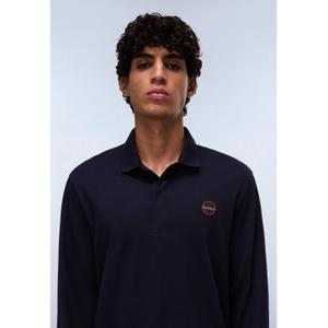 Langärmeliges Polo-Shirt Napapijri E-Badge image-3