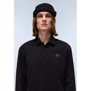 Long sleeve polo shirt Napapijri E-Badge image-3