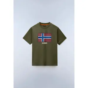 T-shirt Napapijri S-Flag Tiki image-1