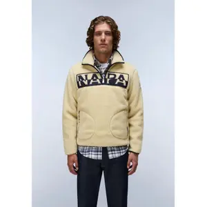 Fleece zip hoodie Napapijri Archive image-2