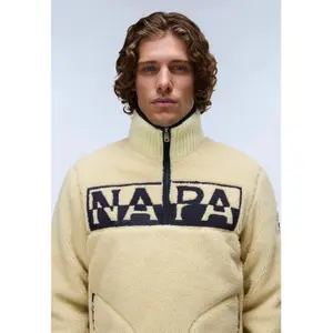 Fleece zip hoodie Napapijri Archive image-6