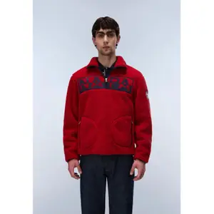 Fleece zip hoodie Napapijri Archive image-2