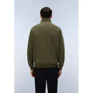 Sweatshirt med 1/2 lynlås Napapijri Box image-4