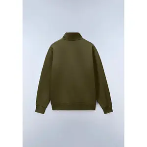 Sweatshirt med 1/2 lynlås Napapijri Box image-5