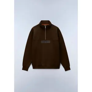 Sweatshirt med 1/2 lynlås Napapijri Box image-1