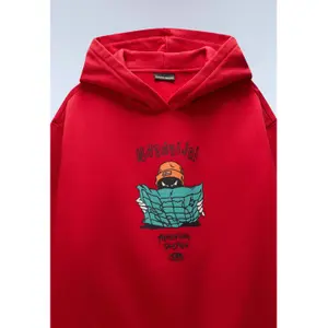 Sweatshirt med huva för barn Napapijri Flein image-5