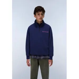 Sweatshirt med 1/2 dragkedja för barn Napapijri Tipi image-2