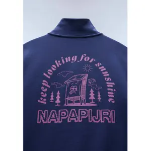 Sweatshirt med 1/2 dragkedja för barn Napapijri Tipi image-5
