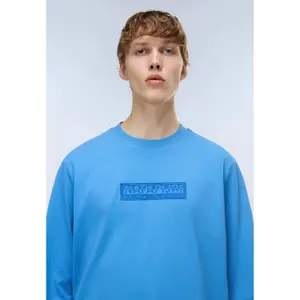 T-shirt manches longues Napapijri Box Logo image-1