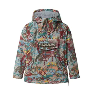 Jakke til kvinder Napapijri rainforest pocket print image-0