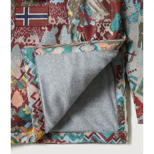 Jakke til kvinder Napapijri rainforest pocket print image-3